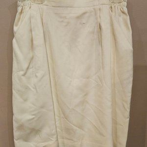 Off white suit skirt